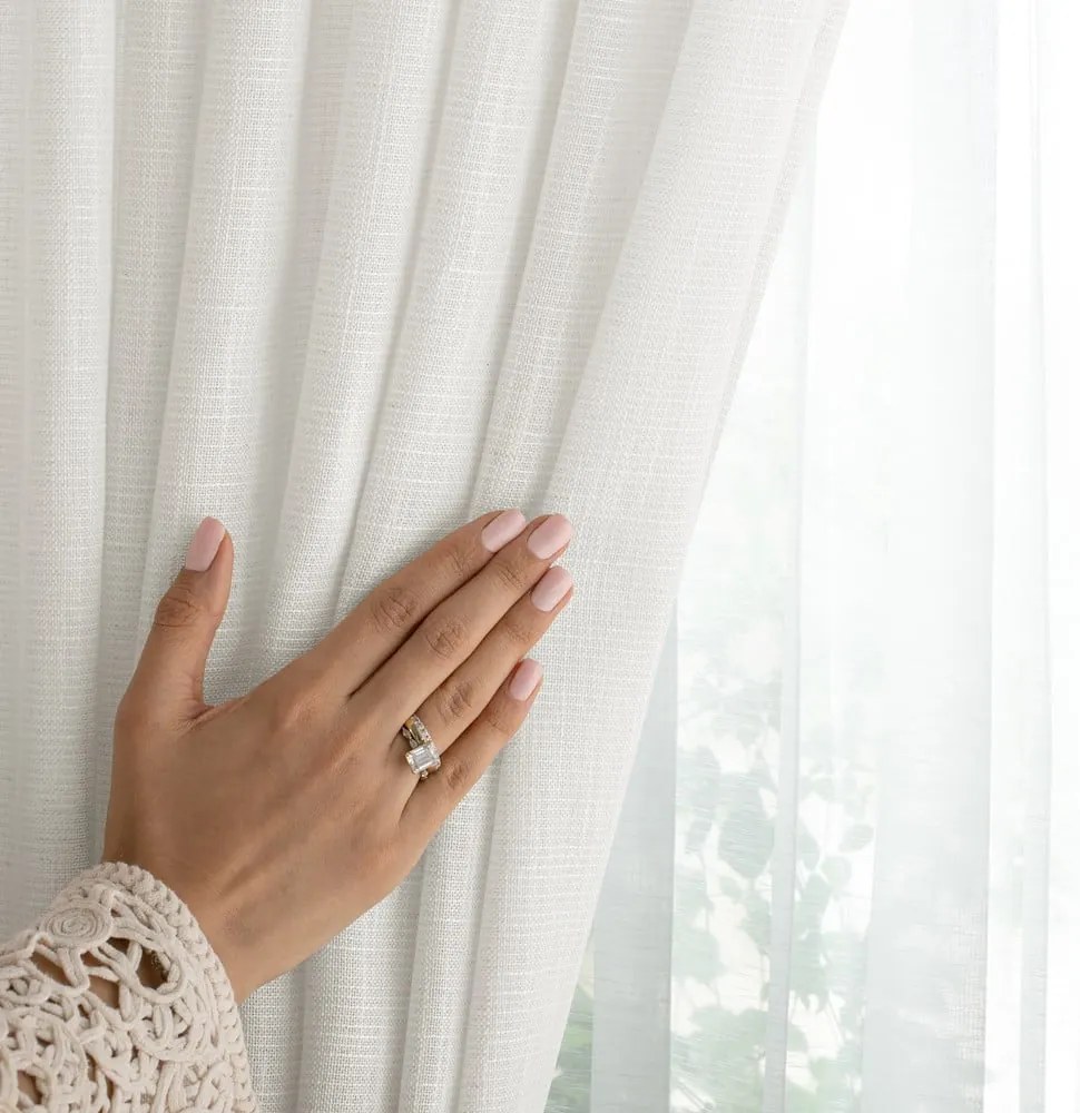 Draperie crem 140x250 cm Valeta – Restilo