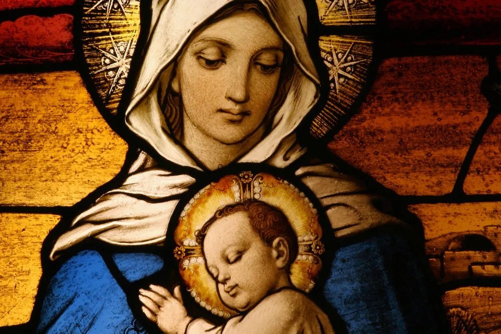 Tablou Fecioara Maria cu Pruncul Isus