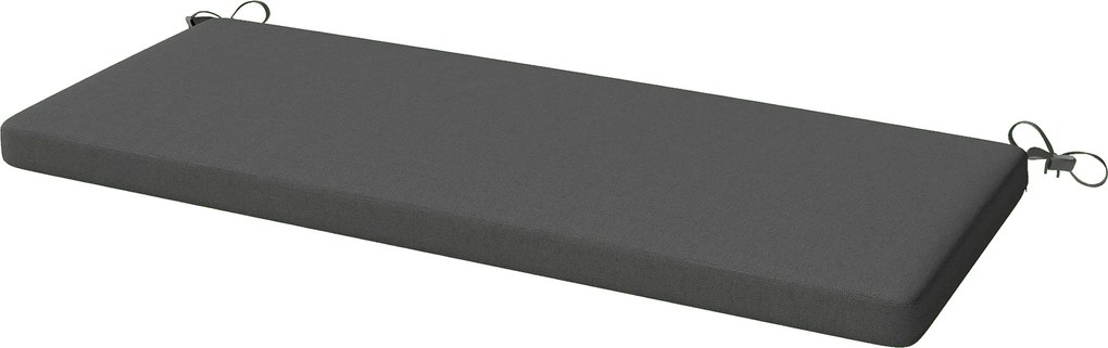 Outsunny Pernă pentru Bancă de Grădină de 2 Locuri pentru Exterior cu Husă Detașabilă UPF 30+ Impermeabilă 110x46x6,5 cm Gri Închis | Aosom Romania