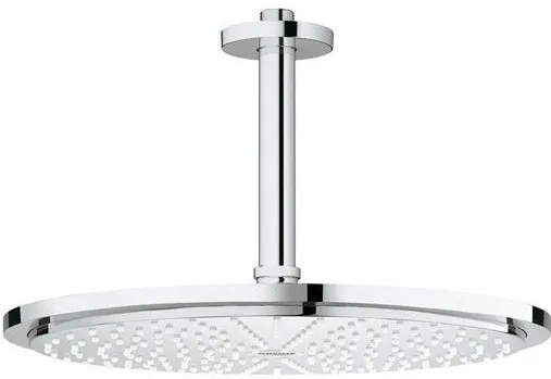 Palarie dus fix Grohe Rainshower Cosmopolitan, O31 cm cu brat, limitator, montaj pe tavan, crom