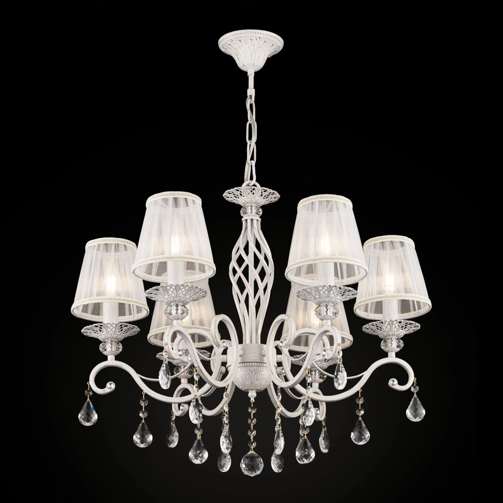 Candelabru  Grace Maytoni E14, Alb, ARM247-06-G, Germania