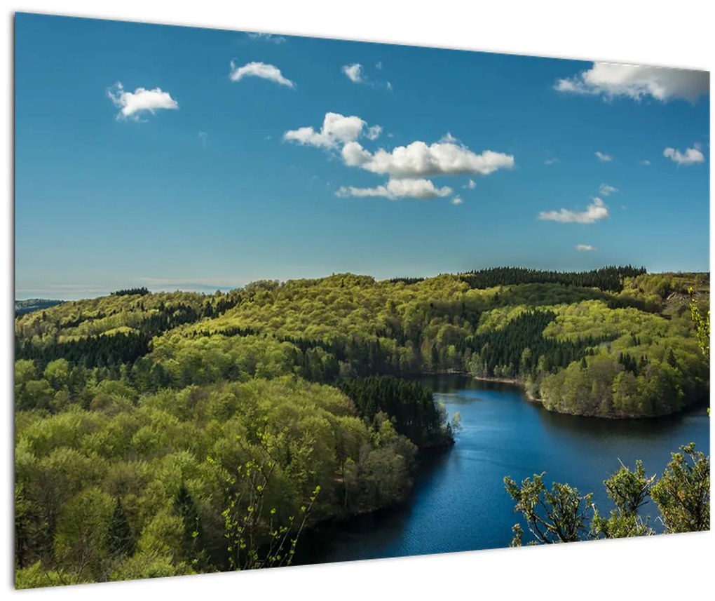 Tablou - Lac montan (90x60 cm)