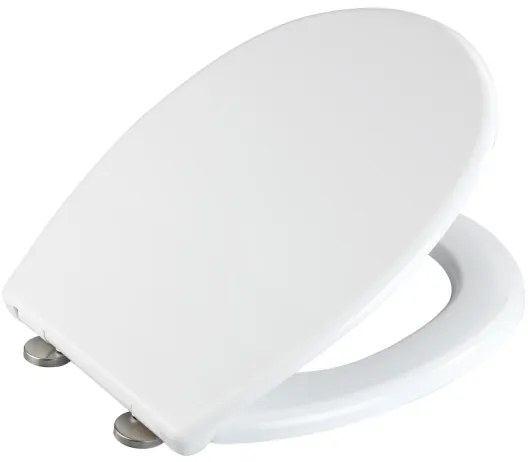 WENKO VORNO NEO 24571100-WC - Capac WC 46 x 37 cm, alb/argintiu