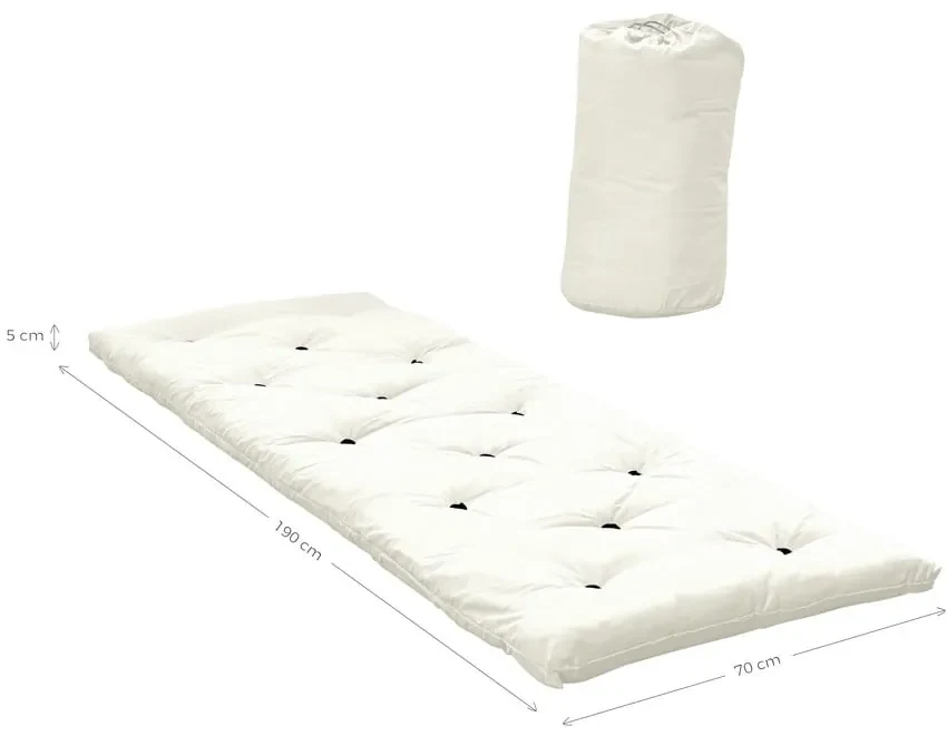 Saltea futon roșie 70x190 cm Bed In a Bag Bordeaux – Karup Design