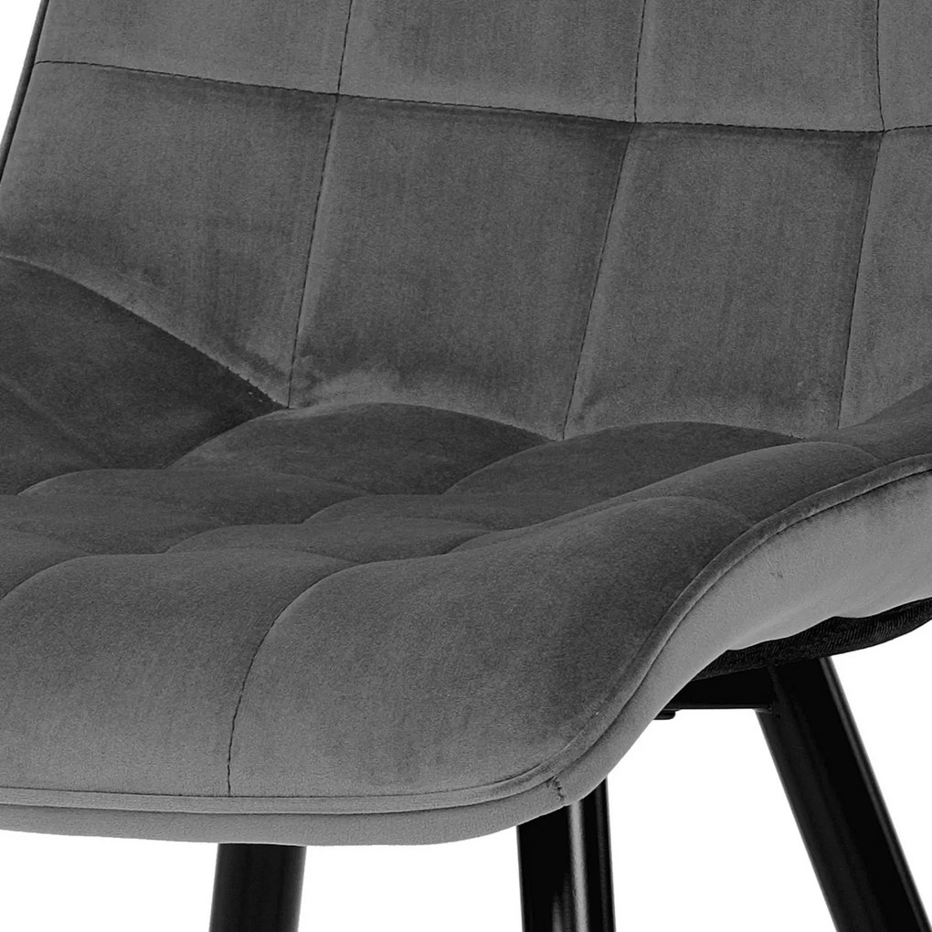 Set de scaune de sufragerie CT-384 GREY4, 4 buc