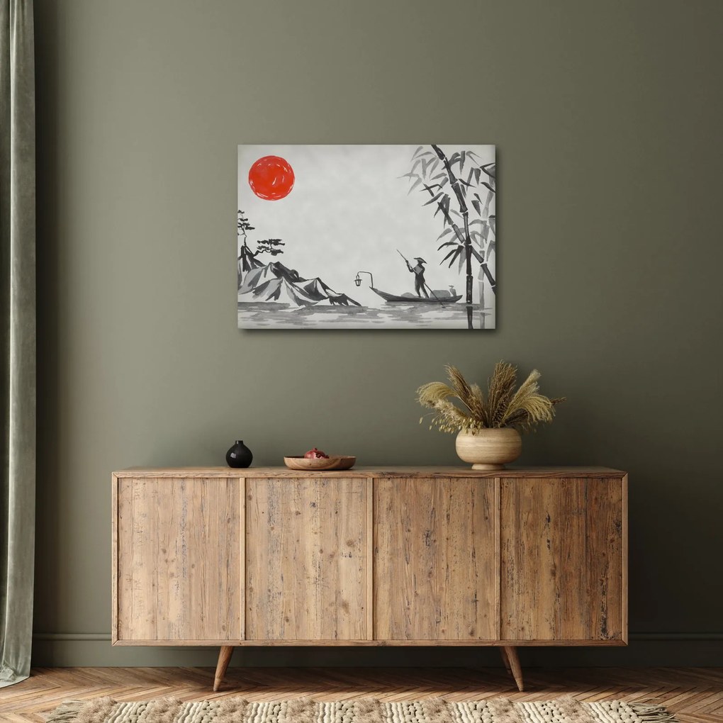 Tablou - Munții Fuji (70x50 cm)