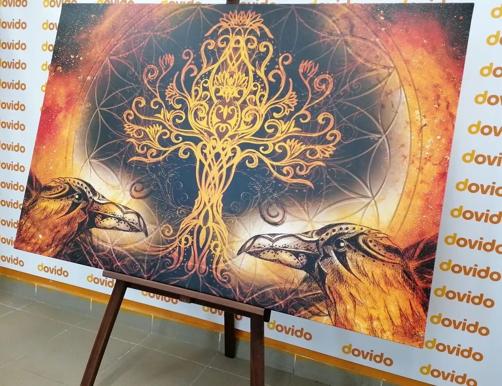 Tablou corb și copacul vieții