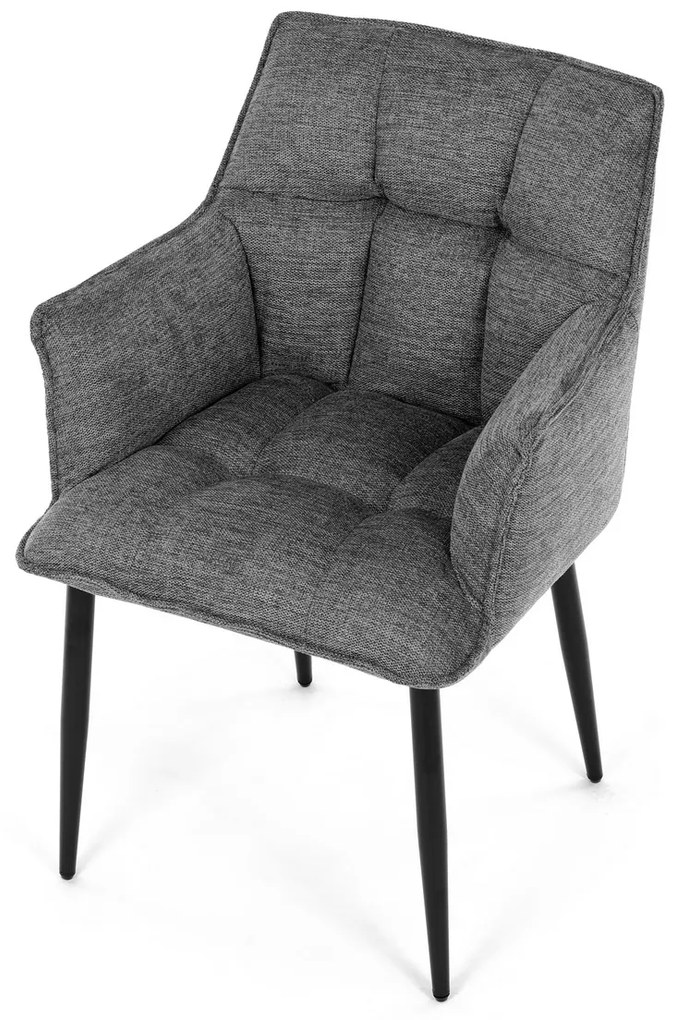 Set de scaune de sufragerie DCH-J2139 GREY2, 2 buc