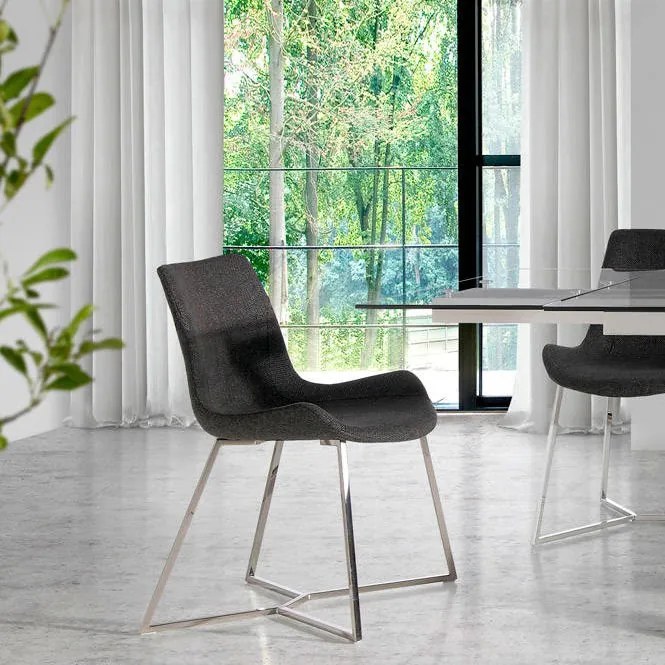 Scaun tapitat design italian Boston AC-F3217