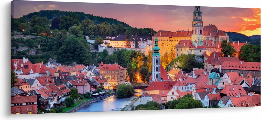 Tablou - Český Krumlov (120x50 cm)