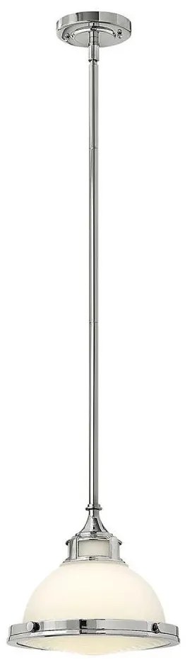 Lustră pe tijă Hinkley HK-AMELIA-P-S-CM AMELIA 1xE27/60W/230V crom lucios