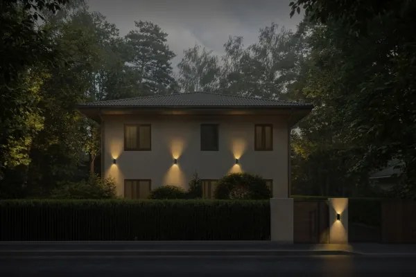 Osram - Aplică de perete pentru exterior ENDURA CLASSIC 2xGU10/5W/230V IP54