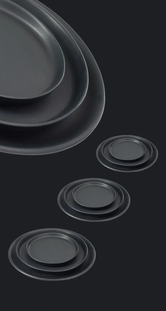 Set Cadou 24 Farfurii Vulcano Evenimente (6 Platouri 30cm, 6 Farfurii 25cm, 6 Farfurii 20cm, 6 boluri 400ml) LA COMANDA 25 de seturi