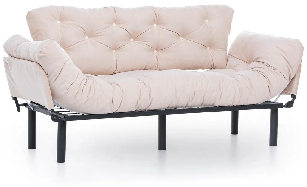 Canapea extensibilă Nitta Triple - Cream