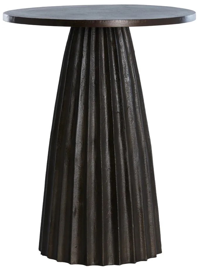 Măsuță auxiliară rotundă din metal ø 40 cm Veglia – Light & Living