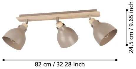 Spot Eglo 900713 ARRECIFE 3xE27/28W/230V