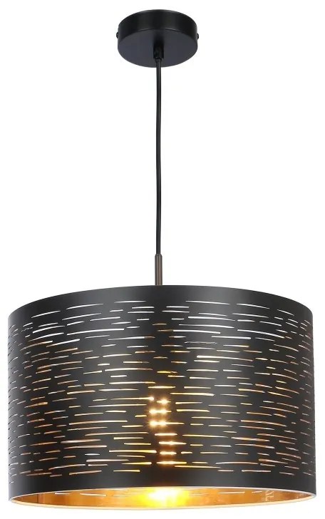 Lustra design modern TUNNO negru, auriu 15342 GL