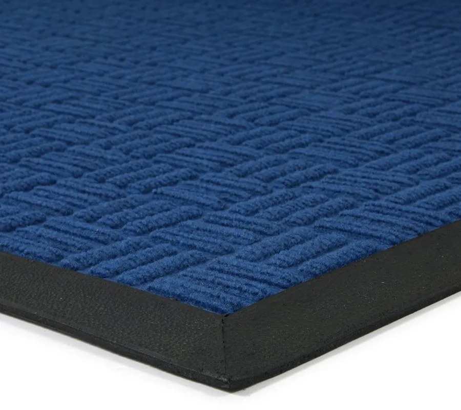 Covoraș pentru curățare textil Criss Cross 120 x 180 x 0,8 cm, albastru