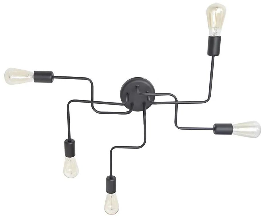 Lustră aplicată TUBE 5xE27/15W/230V