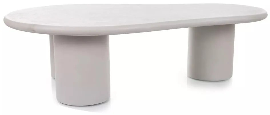 Masa de cafea Selena gri deschis L130xl80 cm