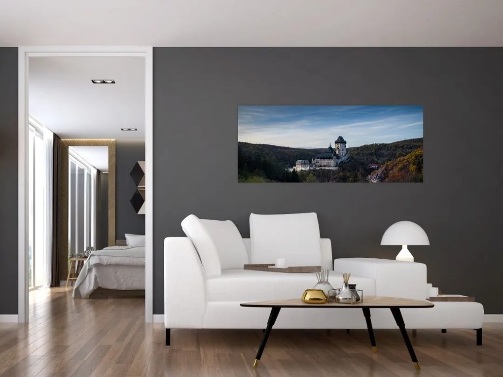 Tablou cu Karlstejn (120x50 cm)