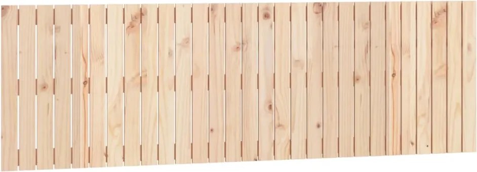 vidaXL Tăblie de pat pentru perete, 185x3x60 cm, lemn masiv de pin