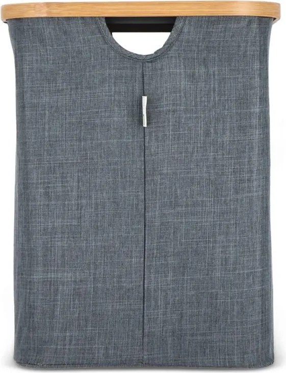 Cos de rufe NOLVIO 50 L, albastru-gri