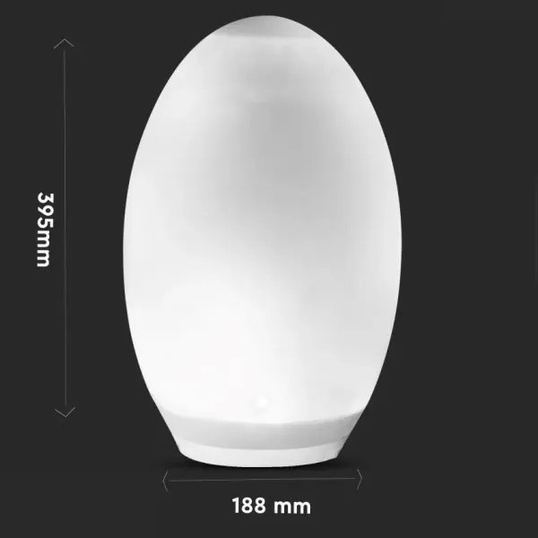 Lampă solară LED RGB decorativă 0,2W/1xAA IP44 500 mAh