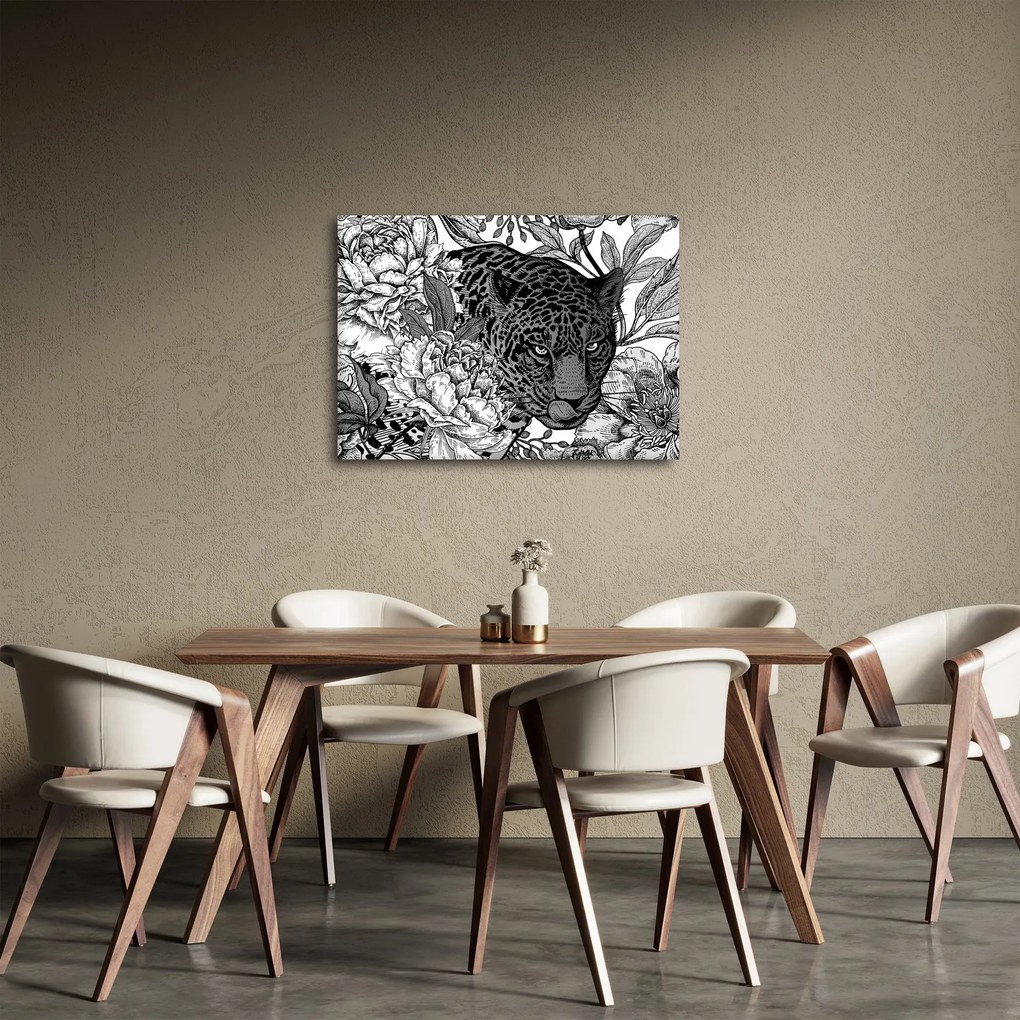 Tablou - Grădină exotică (70x50 cm)