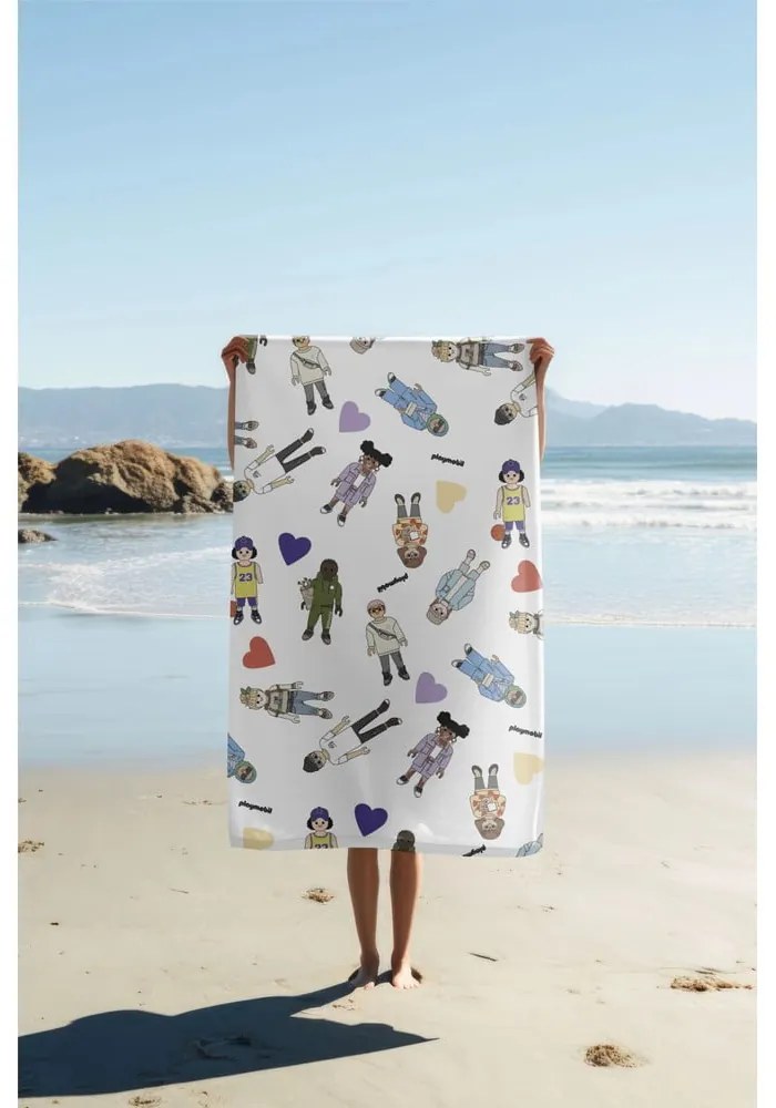 Prosop de plajă din bumbac din frotir 75x140 cm Unique United – Playmobil