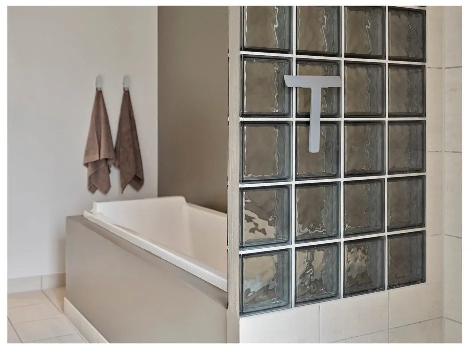 Cârlig gri deschis de montat pe perete din metal Ume – Zone