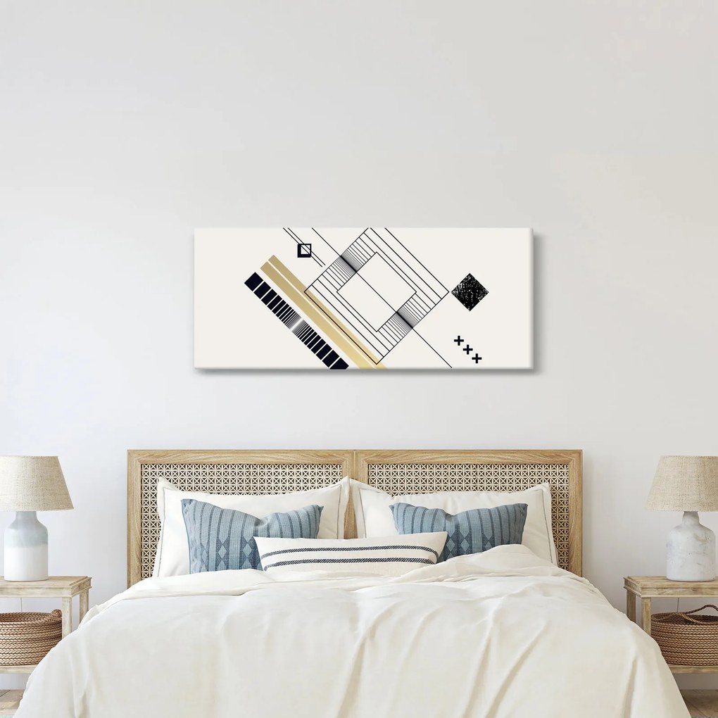 Tablou - Forme geometrice N⁰6 (120x50 cm)