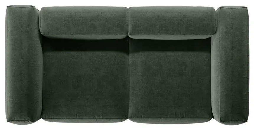 Canapea verde 224 cm Bergamo – Cosmopolitan Design