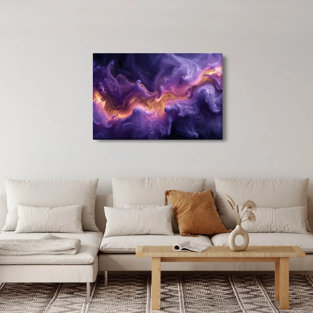 Tablou - Nebuloasa purpurie (90x60 cm)