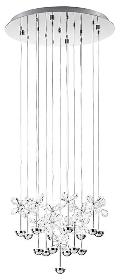 Eglo 93662 - Candelabru LED PIANOPOLI 15xLED/2,5W/230V pe cablu