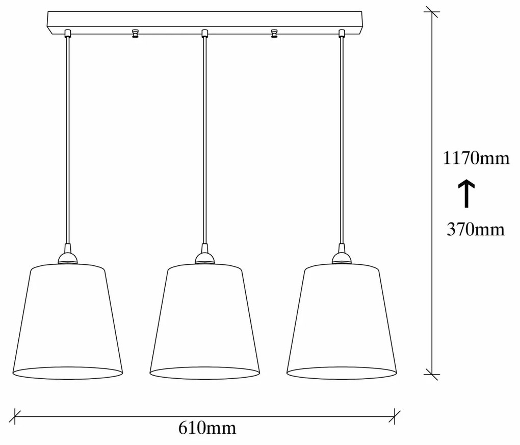 Candelabru Berceste - 196BLACK-S1