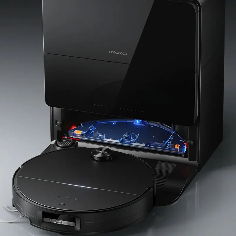 Aspirator robotic cu AI Roborock Saros 10, 65W, 22000 Pa, 270 ml, SMART, Curățare uscată și umedă, LiDAR, StarSight, 180 min autonomie, Negru