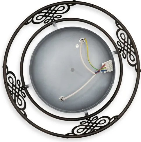 BRILAGI - Plafonieră FRESCO 2xE27/40W/230V Ø 43 cm maro