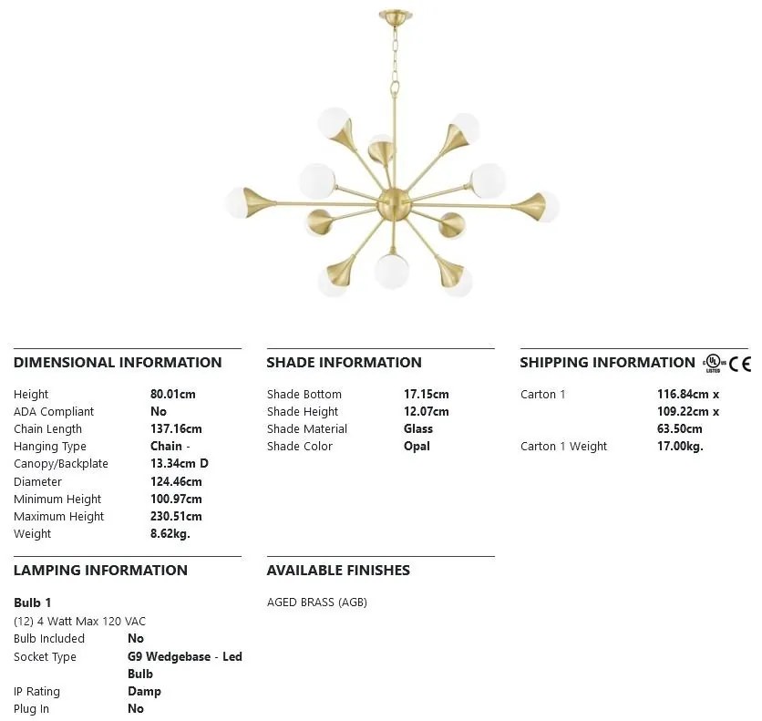 Candelabru design deosebit ARIANA