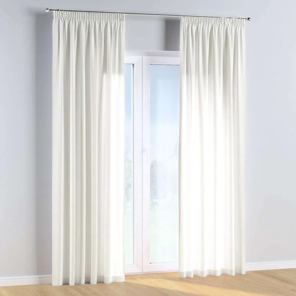 Draperie albă-bej 260x130 cm Cotton Story - Yellow Tipi