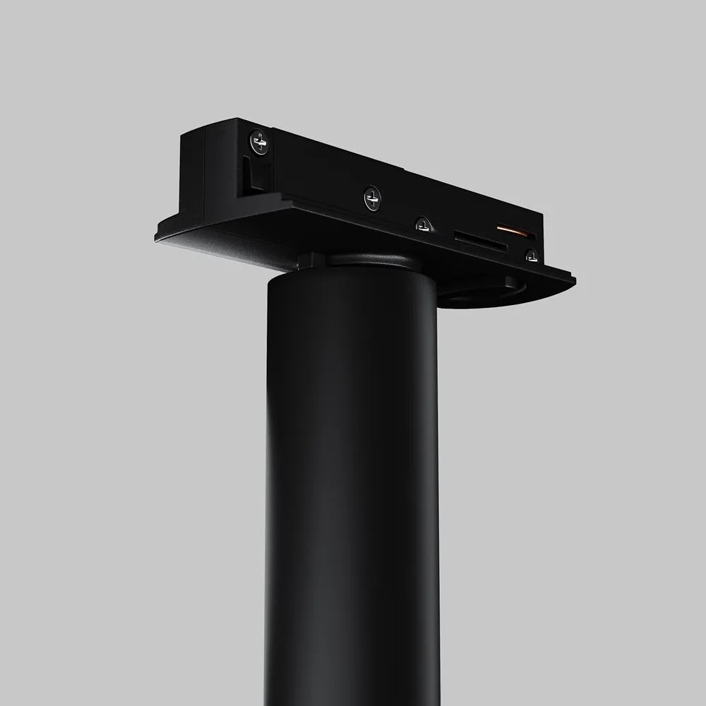Spot LED, accesoriu pentru sinele monofazate Unity, Dual negru