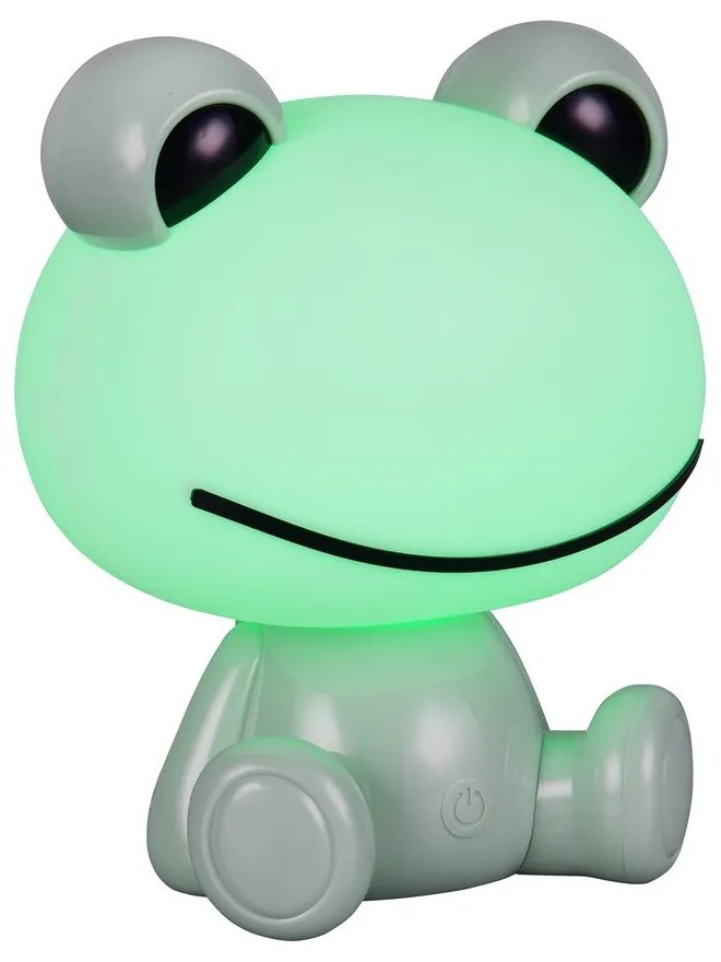 Lustră pentru copii verde LED Hopper – Reality