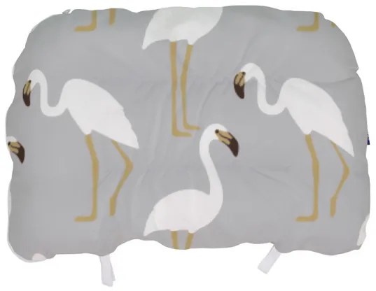 Perna pentru gravide si alaptat, Flamingo Grey