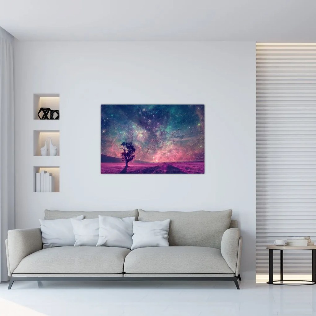 Tablou - Cer de noapte din alta dimensie (90x60 cm)