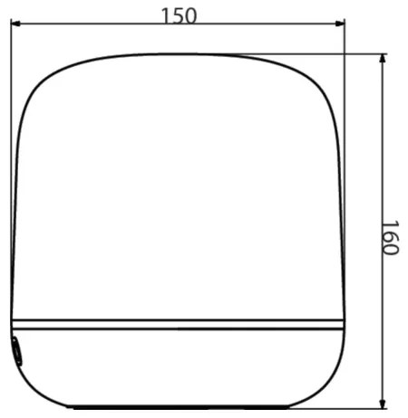 Lampă LED RGBW de masă dimabilă HERO LED/9W/230V 2200-6500K Wi-Fi