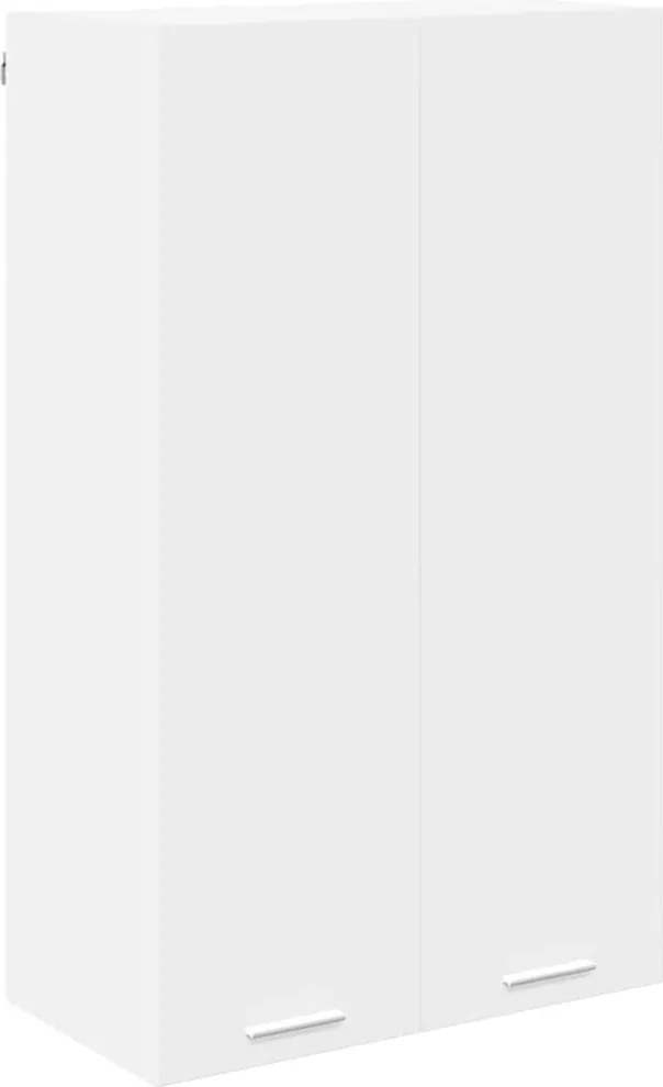 vidaXL Dulap suspendat cu ușă Alb 60 x 31 x 100 cm Lemn compozit