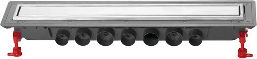 Set rigola dus plus capac Wirquin Venisio Expert finisaj inox 70 cm