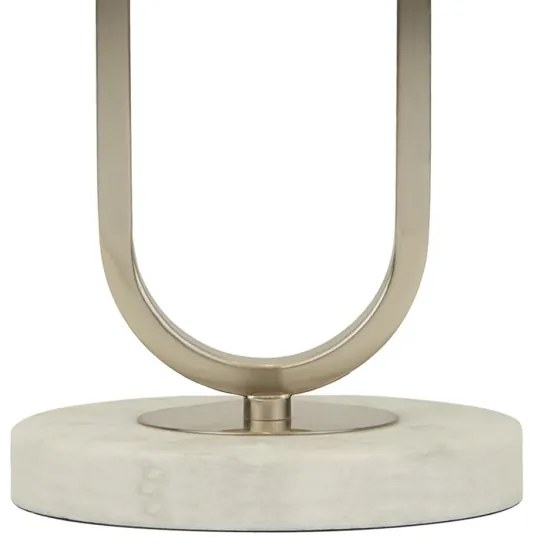 Lampă de masă Searchlight EU60949GY DOME 1xG9/33W/230V argintiu