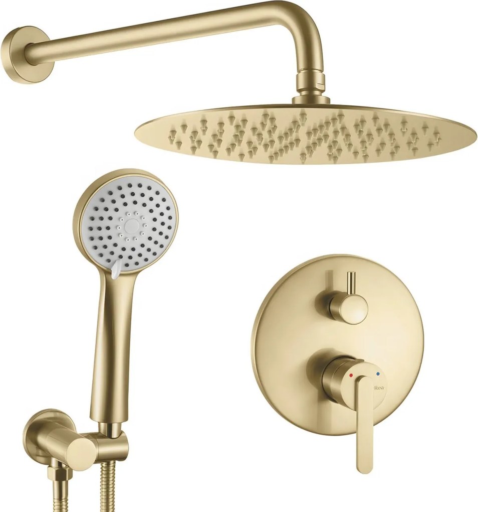 Set de dus incastrat Rea Ontario Brush Gold + BOX