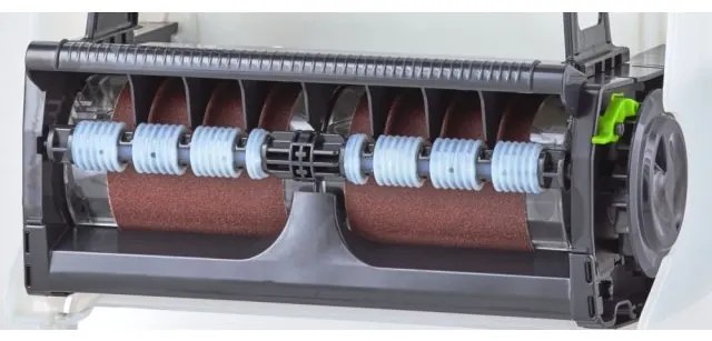 Alimentator mecanic pentru prosoape de hârtie Merida Solid Cut, negru